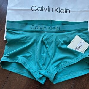 Calvin Klein Microfiber low rise  Trunk - green